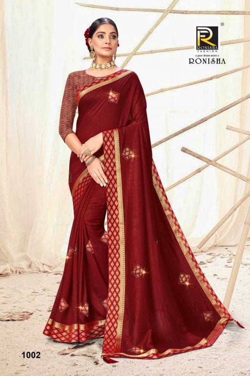 Ranjna Amber Saree Sari Wholesale Catalog 8 Pcs 7 1 510x765 - Ranjna Amber Saree Sari Wholesale Catalog 8 Pcs