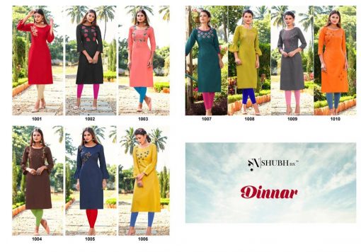 Shubh NX Dinnar Kurti Wholesale Catalog 10 Pcs 10 510x356 - Shubh NX Dinnar Kurti Wholesale Catalog 10 Pcs