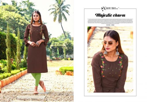 Shubh NX Dinnar Kurti Wholesale Catalog 10 Pcs 3 510x356 - Shubh NX Dinnar Kurti Wholesale Catalog 10 Pcs