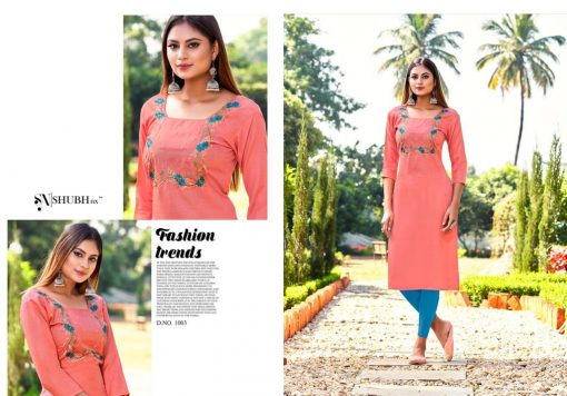 Shubh NX Dinnar Kurti Wholesale Catalog 10 Pcs 6 510x356 - Shubh NX Dinnar Kurti Wholesale Catalog 10 Pcs