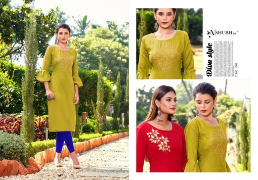 Shubh NX Dinnar Kurti Wholesale Catalog 10 Pcs 9 510x356 - Shubh NX Dinnar Kurti Wholesale Catalog 10 Pcs