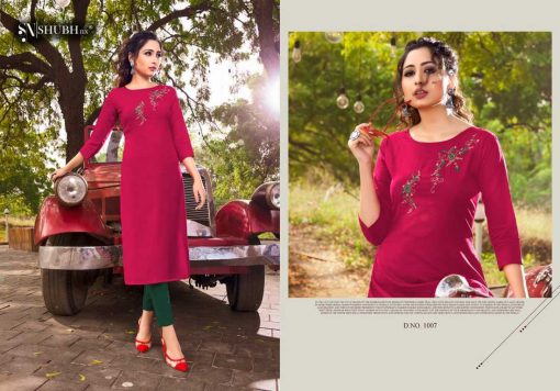 Shubh NX Poshak Vol 3 Kurti Wholesale Catalog 9 Pcs 5 510x356 - Shubh NX Poshak Vol 3 Kurti Wholesale Catalog 9 Pcs