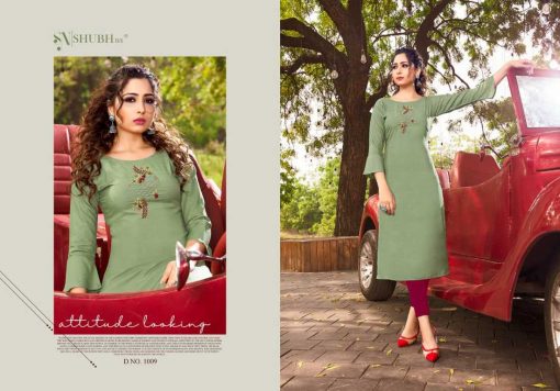 Shubh NX Poshak Vol 3 Kurti Wholesale Catalog 9 Pcs 9 510x356 - Shubh NX Poshak Vol 3 Kurti Wholesale Catalog 9 Pcs