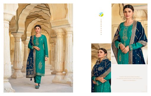 Vinay Kaseesh Zardosi Vol 4 Salwar Suit Wholesale Catalog 6 Pcs 10 510x327 - Vinay Kaseesh Zardosi Vol 4 Salwar Suit Wholesale Catalog 6 Pcs