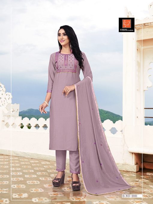 Vishi Ditya Kurti with Dupatta Bottom Wholesale Catalog 4 Pcs 1 510x680 - Vishi Ditya Kurti with Dupatta Bottom Wholesale Catalog 4 Pcs