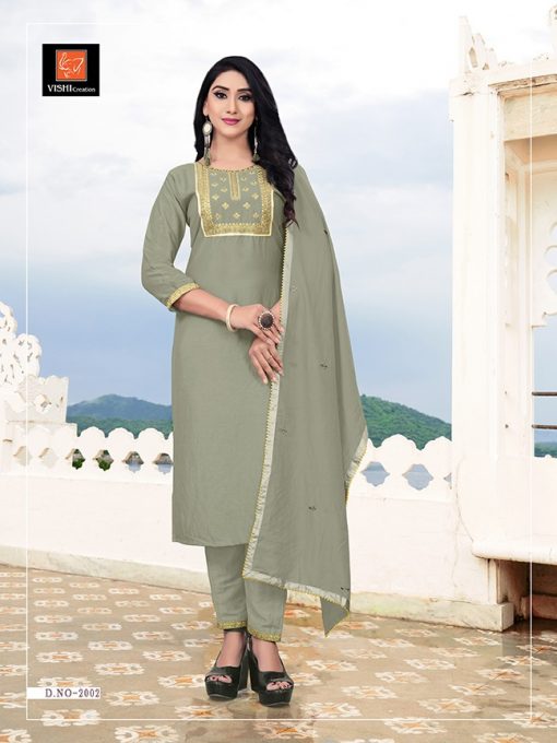 Vishi Ditya Kurti with Dupatta Bottom Wholesale Catalog 4 Pcs 2 510x680 - Vishi Ditya Kurti with Dupatta Bottom Wholesale Catalog 4 Pcs