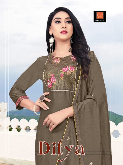 Vishi Ditya Kurti with Dupatta Bottom Wholesale Catalog 4 Pcs 3 510x680 - Vishi Ditya Kurti with Dupatta Bottom Wholesale Catalog 4 Pcs