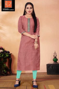 Vishi Veronica Kurti Wholesale Catalog 4 Pcs