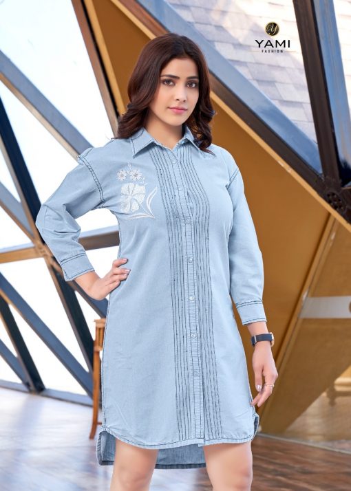 Yami Fashion Vibes Denim Kurti Wholesale Catalog 9 Pcs 11 1 510x714 - Yami Fashion Vibes Denim Kurti Wholesale Catalog 9 Pcs