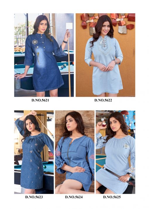 Yami Fashion Vibes Denim Kurti Wholesale Catalog 9 Pcs 16 510x714 - Yami Fashion Vibes Denim Kurti Wholesale Catalog 9 Pcs