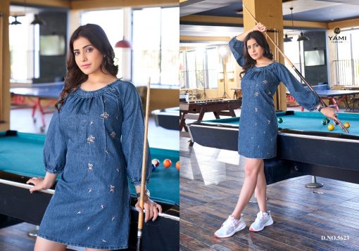 Yami Fashion Vibes Denim Kurti Wholesale Catalog 9 Pcs 9 1 510x357 - Yami Fashion Vibes Denim Kurti Wholesale Catalog 9 Pcs