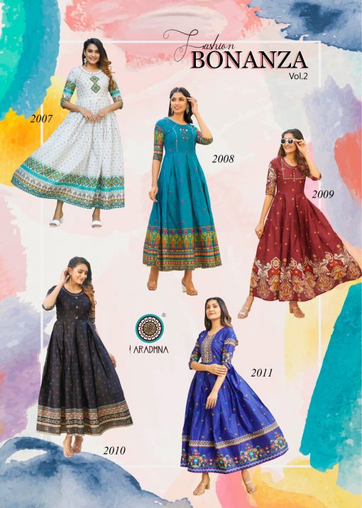 Aradhna Fashion Bonanza Vol 2 Kurti Wholesale Catalog 12 Pcs 18 510x715 - Aradhna Fashion Bonanza Vol 2 Kurti Wholesale Catalog 11 Pcs