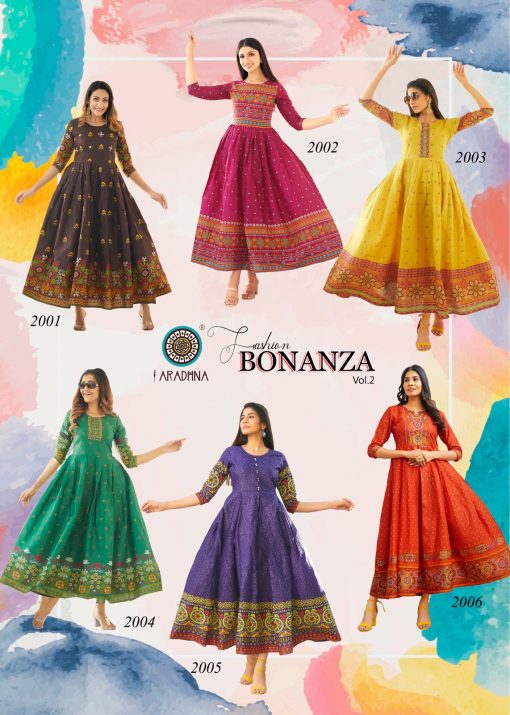 Aradhna Fashion Bonanza Vol 2 Kurti Wholesale Catalog 12 Pcs 19 510x715 - Aradhna Fashion Bonanza Vol 2 Kurti Wholesale Catalog 11 Pcs
