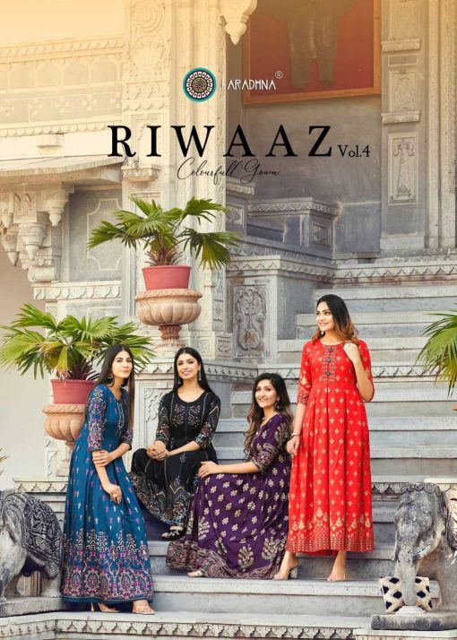 Aradhna Riwaaz Vol 4 Kurti Wholesale Catalog 12 Pcs 1 510x714 - Aradhna Riwaaz Vol 4 Kurti Wholesale Catalog 12 Pcs