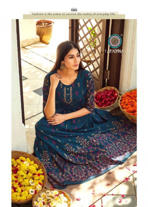 Aradhna Riwaaz Vol 4 Kurti Wholesale Catalog 12 Pcs 17 510x714 - Aradhna Riwaaz Vol 4 Kurti Wholesale Catalog 12 Pcs