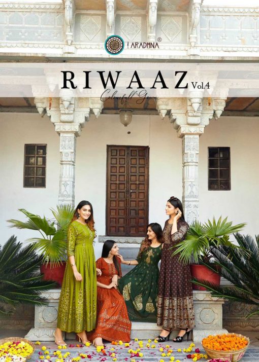 Aradhna Riwaaz Vol 4 Kurti Wholesale Catalog 12 Pcs 2 510x714 - Aradhna Riwaaz Vol 4 Kurti Wholesale Catalog 12 Pcs