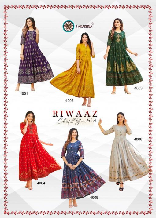 Aradhna Riwaaz Vol 4 Kurti Wholesale Catalog 12 Pcs 21 510x714 - Aradhna Riwaaz Vol 4 Kurti Wholesale Catalog 12 Pcs