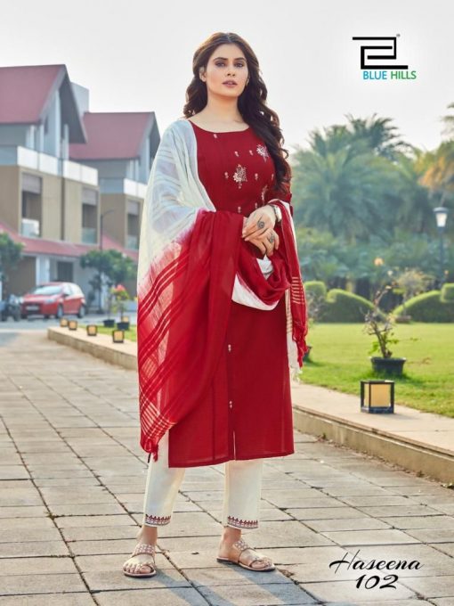 Blue Hills Haseena Vol 1 Kurti with Dupatta Bottom Wholesale Catalog 6 Pcs 3 510x680 - Blue Hills Haseena Vol 1 Kurti with Dupatta Bottom Wholesale Catalog 6 Pcs