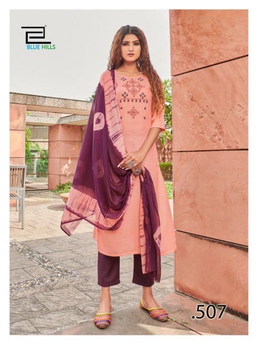 Blue Hills New Generation Vol 3 Kurti with Dupatta Bottom Wholesale Catalog 8 Pcs 9 510x680 - Blue Hills New Generation Vol 3 Kurti with Dupatta Bottom Wholesale Catalog 8 Pcs