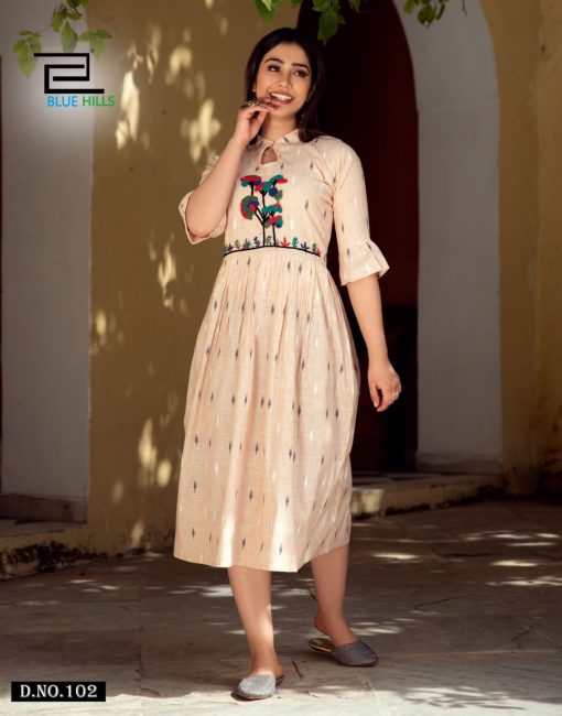 Blue Hills Sugar Kurti Wholesale Catalog 5 Pcs 2 510x650 - Blue Hills Sugar Kurti Wholesale Catalog 5 Pcs