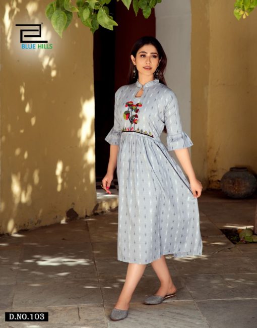 Blue Hills Sugar Kurti Wholesale Catalog 5 Pcs 6 510x650 - Blue Hills Sugar Kurti Wholesale Catalog 5 Pcs