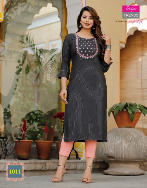 Diya Trends Fashion Story Vol 1 by Kajal Style Kurti Wholesale Catalog 14 Pcs 11 510x648 - Diya Trends Fashion Story Vol 1 by Kajal Style Kurti Wholesale Catalog 14 Pcs