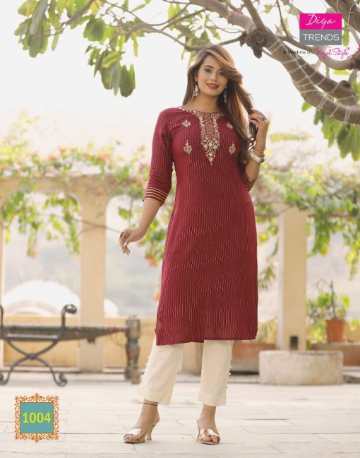 Diya Trends Fashion Story Vol 1 by Kajal Style Kurti Wholesale Catalog 14 Pcs 4 510x648 - Diya Trends Fashion Story Vol 1 by Kajal Style Kurti Wholesale Catalog 14 Pcs