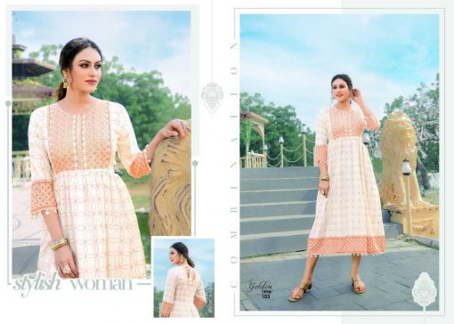 Golden Group Kurti Wholesale Catalog 8 Pcs 6 510x364 - Golden Group Kurti Wholesale Catalog 8 Pcs