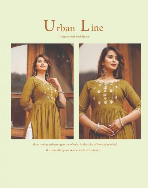 Kajal Style Urban Line Vol 1 Kurti Wholesale Catalog 10 Pcs 10 510x648 - Kajal Style Urban Line Vol 1 Kurti Wholesale Catalog 10 Pcs