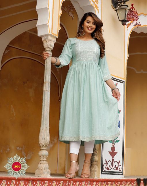 Kajal Style Urban Line Vol 1 Kurti Wholesale Catalog 10 Pcs 9 510x646 - Kajal Style Urban Line Vol 1 Kurti Wholesale Catalog 10 Pcs