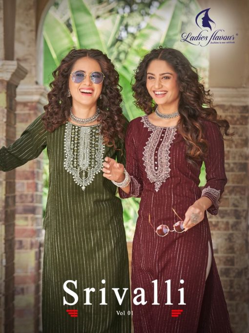 Ladies Flavour Srivalli Kurti Wholesale Catalog 6 Pcs 1 510x680 - Ladies Flavour Srivalli Kurti Wholesale Catalog 6 Pcs