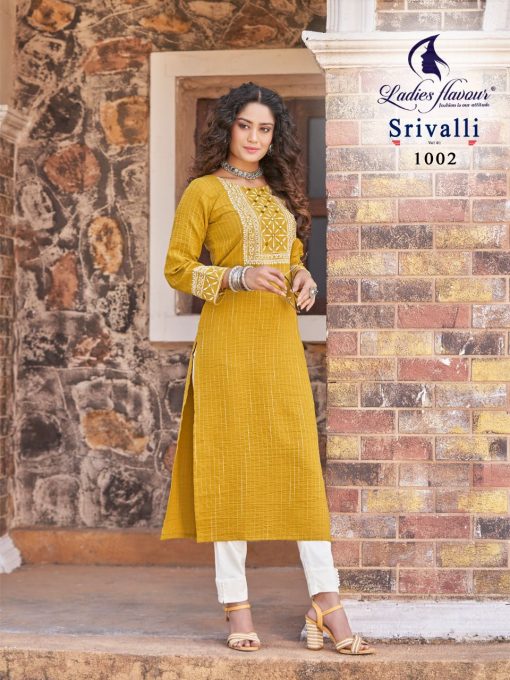 Ladies Flavour Srivalli Kurti Wholesale Catalog 6 Pcs 10 510x680 - Ladies Flavour Srivalli Kurti Wholesale Catalog 6 Pcs