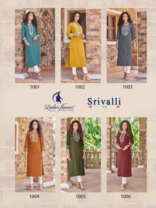 Ladies Flavour Srivalli Kurti Wholesale Catalog 6 Pcs 14 510x680 - Ladies Flavour Srivalli Kurti Wholesale Catalog 6 Pcs