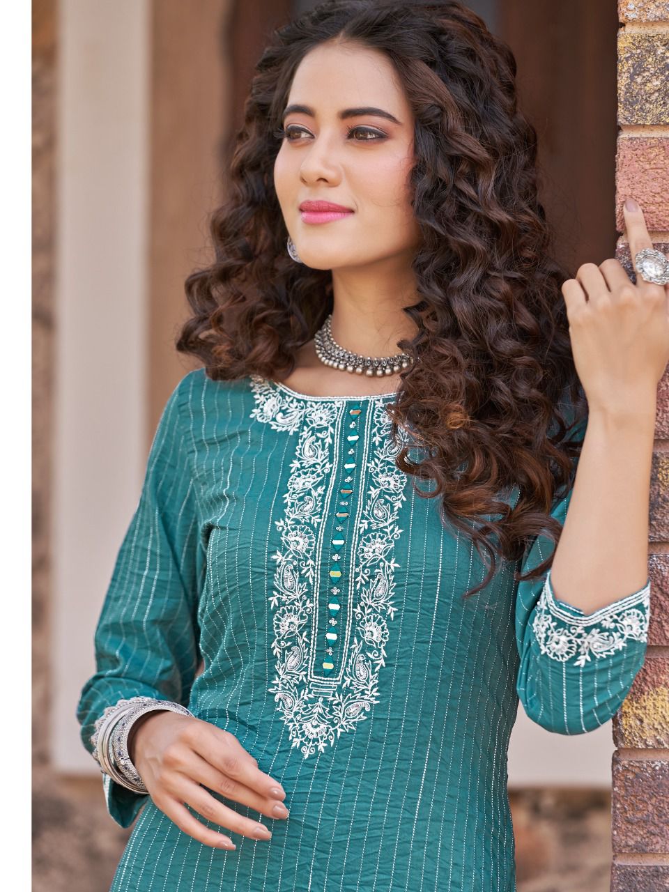 Ladies Flavour Srivalli Kurti Wholesale Catalog 6 Pcs 2