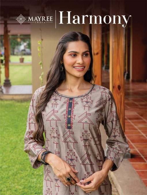 Mayree India Harmony Kurti with Skirt Wholesale Catalog 6 Pcs 1 510x675 - Mayree India Harmony Kurti with Skirt Wholesale Catalog 6 Pcs