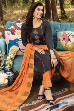 Mayree India Ogaan Kurti with Dupatta Bottom Wholesale Catalog 8 Pcs