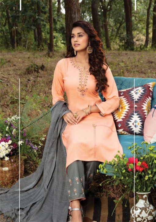 Mayree India Ogaan Kurti with Dupatta Bottom Wholesale Catalog 8 Pcs 5 510x725 - Mayree India Ogaan Kurti with Dupatta Bottom Wholesale Catalog 8 Pcs