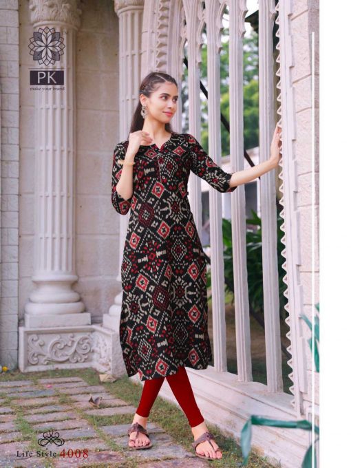 Pk Life style Vol 4 Kurti Wholesale Catalog 20 Pcs 15 510x680 - Pk Life style Vol 4 by Aradhna Kurti Wholesale Catalog 20 Pcs