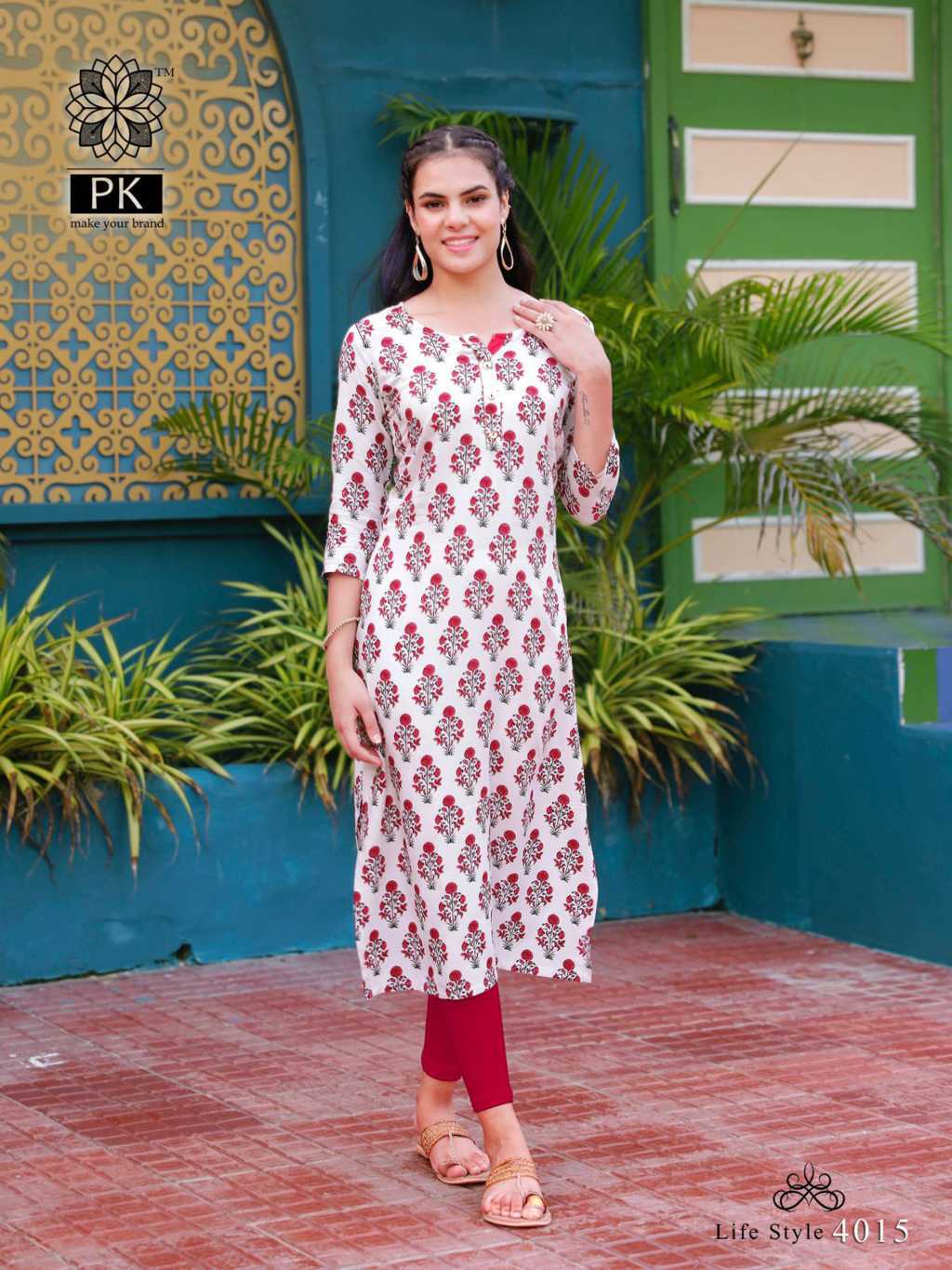 Gorget Regular Latest Designer Kurtis at Rs 999 in Meerut | ID: 22455070991