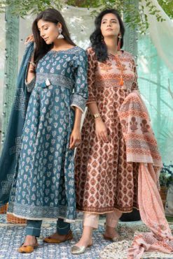 Psyna Pehnava New Edition Vol 2 Kurti with Dupatta Bottom Wholesale Catalog 7 Pcs