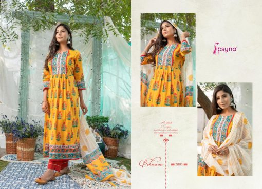 Psyna Pehnava New Edition Vol 2 Kurti with Dupatta Bottom Wholesale Catalog 7 Pcs 3 510x369 - Psyna Pehnava New Edition Vol 2 Kurti with Dupatta Bottom Wholesale Catalog 7 Pcs