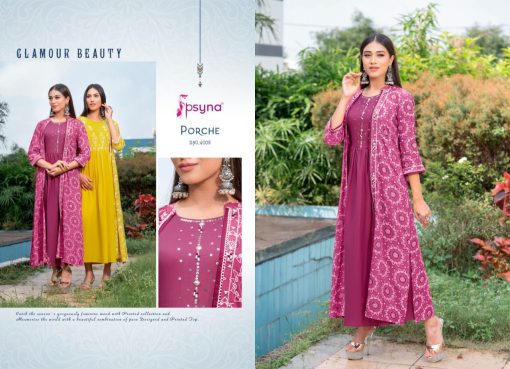 Psyna Porche Vol 4 Kurti with Shrug Wholesale Catalog 8 Pcs 10 510x369 - Psyna Porche Vol 4 Kurti with Shrug Wholesale Catalog 8 Pcs