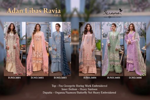 Serene Adan Libas Ravia Vol 3 Salwar Suit Wholesale Catalog 6 Pcs 7 510x340 - Serene Adan Libas Ravia Vol 3 Salwar Suit Wholesale Catalog 6 Pcs