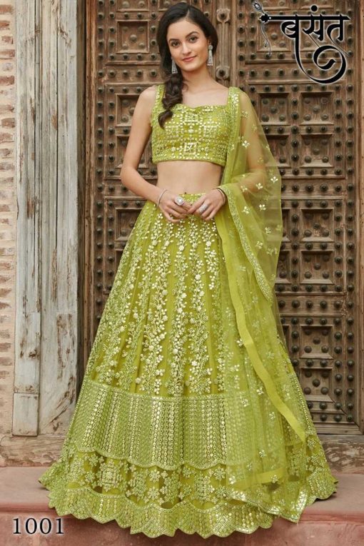 Tejaswee Basant Lehenga Choli Wholesale Catalog 4 Pcs 1 510x765 - Tejaswee Basant Lehenga Choli Wholesale Catalog 4 Pcs