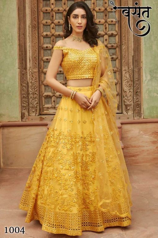 Tejaswee Basant Lehenga Choli Wholesale Catalog 4 Pcs 10 510x765 - Tejaswee Basant Lehenga Choli Wholesale Catalog 4 Pcs