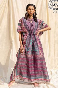 Tejaswee Inayat Kafatan Kurti Wholesale Catalog 7 Pcs