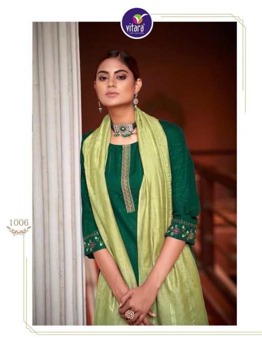 Vitara Gulzar Kurti with Dupatta Bottom Wholesale Catalog 6 Pcs 2 510x680 - Vitara Gulzar Kurti with Dupatta Bottom Wholesale Catalog 6 Pcs