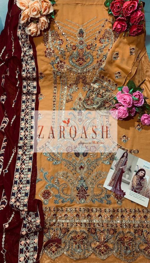 Zarqash Adan Tesoro by Khayyira Salwar Suit Wholesale Catalog 3 Pcs 6 510x893 - Zarqash Adan Tesoro by Khayyira Salwar Suit Wholesale Catalog 3 Pcs