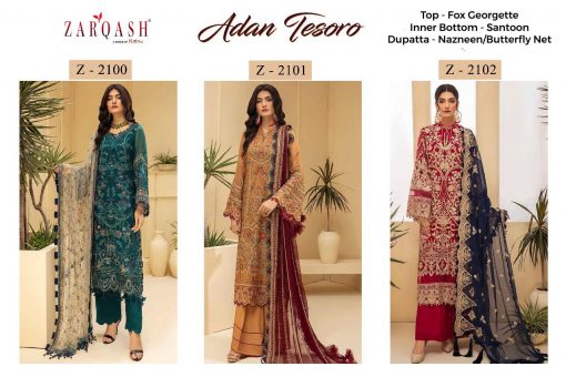Zarqash Adan Tesoro by Khayyira Salwar Suit Wholesale Catalog 3 Pcs 8 510x340 - Zarqash Adan Tesoro by Khayyira Salwar Suit Wholesale Catalog 3 Pcs