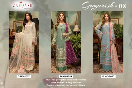 Zarqash Guzarish NX by Khayyira Salwar Suit Wholesale Catalog 3 Pcs 8 510x340 - Zarqash Guzarish NX by Khayyira Salwar Suit Wholesale Catalog 3 Pcs